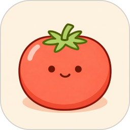 极简番茄logo图