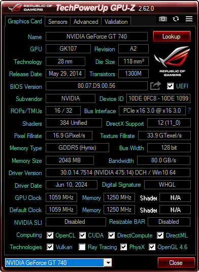 GPU-Z(ROG主题)