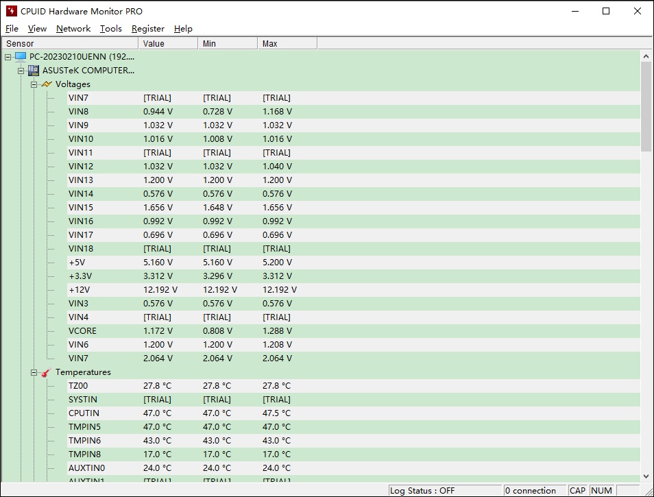 HWMonitor(电脑CPU监测软件)