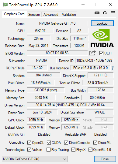 GPU-Z(显卡测试)