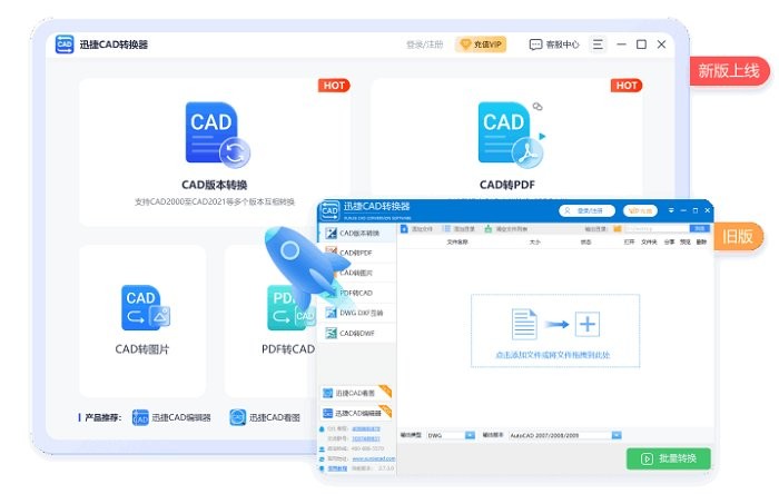 迅捷CAD转换器桌面版(附使用方法)