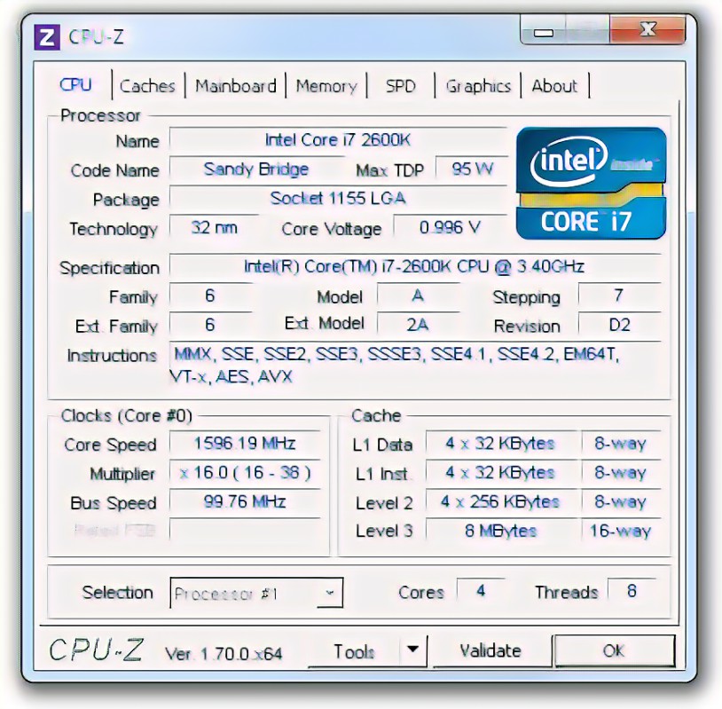 CPU-Z官方最新版