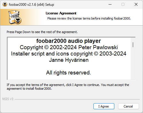 foobar2000(音频播放)