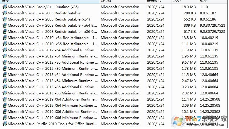 VC++运行库合集包完整版[国外版]v20200603
