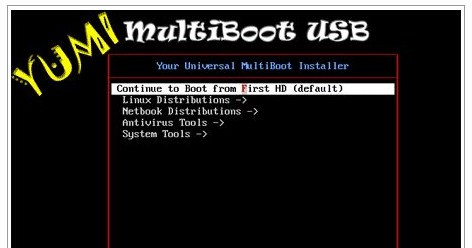 YUMI系统启动U盘制作工具 v2.0.7.5 绿色版