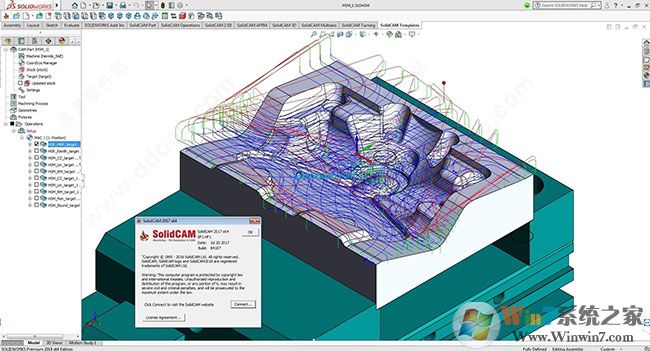 solidcam2017破解下载_SolidCAM 2017 SP2 HF1 中文特别版