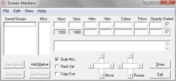 Screen Markers(创建屏幕标志线工具) V2.46 英文安装版