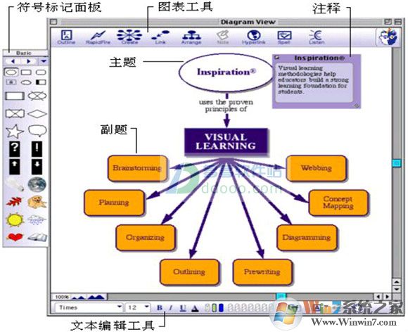 inspiration下载_inspiration思维导图v9.2汉化破解版