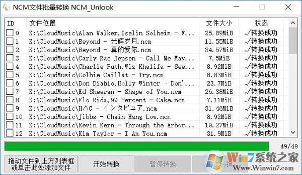 网易ncm文件转换mp3工具(ncm格式转换器) 2020最新可用版