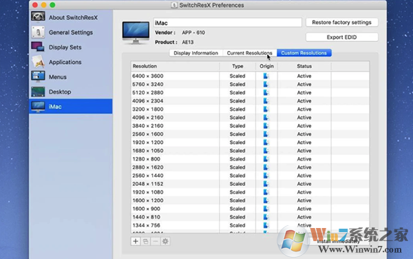 SwitchResX MAC版官网下载-SwitchResXMac版 4.6.4