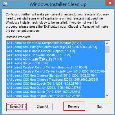 Windows Installer Clean UP(清理工具) V4.71.1015.0 英文安装版