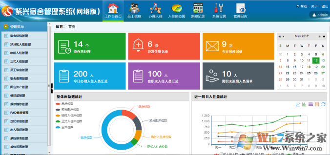 紫兴宿舍信息管理系统