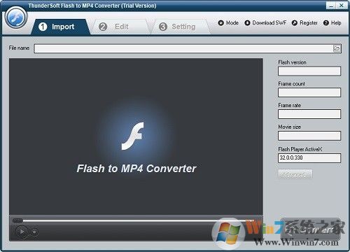 FLV to MP4 Encoder(flv转mp4格式转换器)