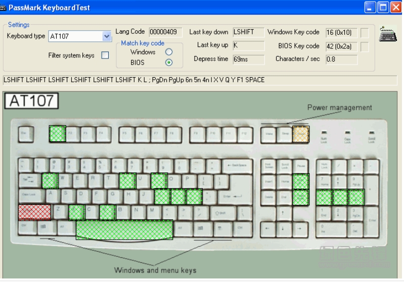 keyboardtest键盘检测纯净版