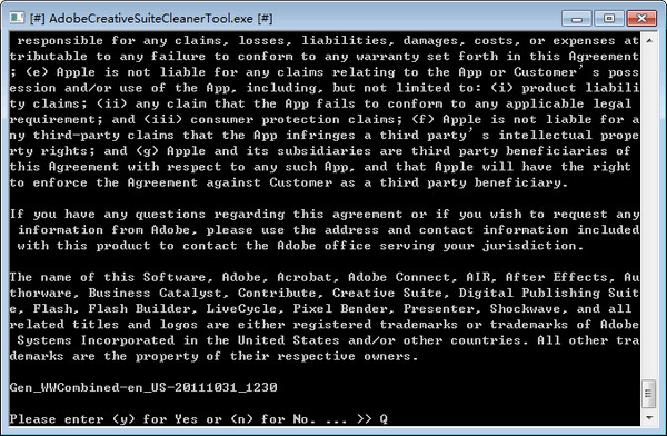Adobe清理工具正式完整版