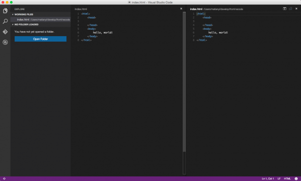 Visual Studio Code（Windows版）