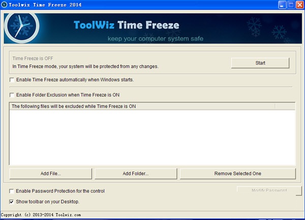 Toolwiz Time Freeze个人版