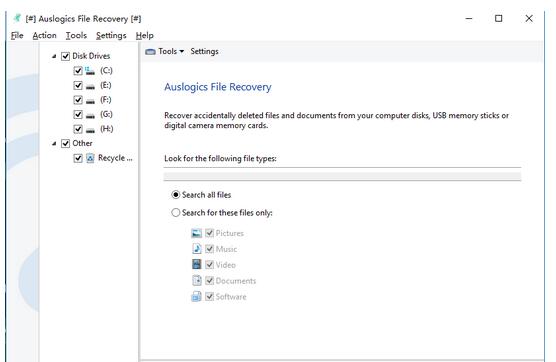 Auslogics File Recovery个人版