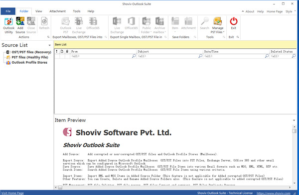 Shoviv Outlook Suite(PST文件处理软件)正式版