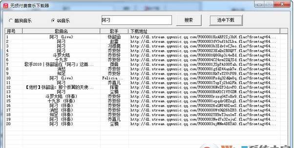 无损付费音乐下载器 V1.9.6.0绿色版软件logo图