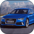 RS7超级跑车漂移logo图