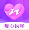 暖心约聊logo图