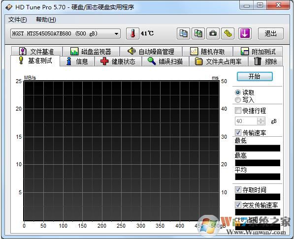 HDTune硬盘检测工具|HD Tune Pro V5.75汉化绿色版软件logo图