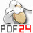 PDF24中文版下载_PDF24 Creator(PDF创建工具)v9.9.0绿色版软件logo图