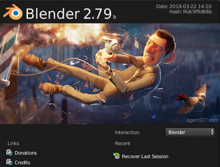 Blender下载_Blender（三维建模软件）v2.81中文破解版软件logo图