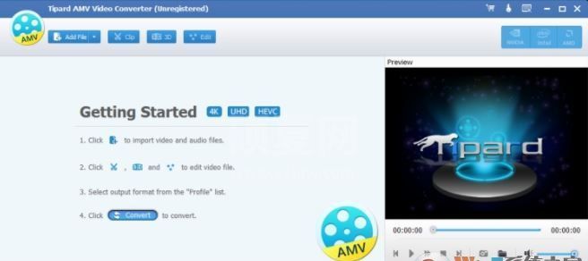 amv视频格式转换器_Tipard AMV Video Converter v9.2.20 中文免费版