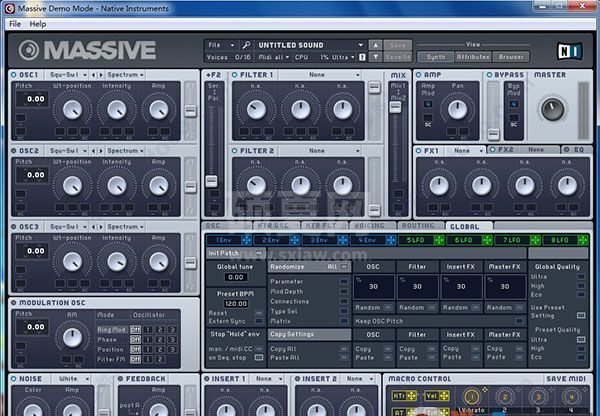 Massive下载_Native Instruments Massive(MASSIVE合成器)破解版