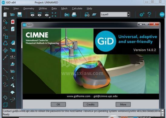 GID下载_GiD Professional v14.0.2 x86/x64(数值模拟软件)