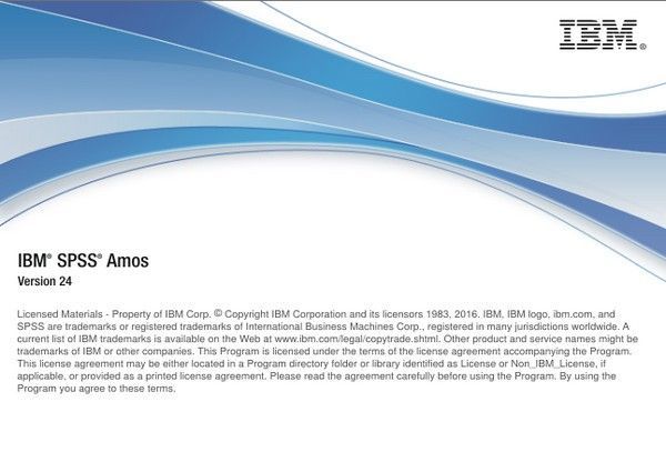 IBM SPSS Amos下载|IBM SPSS Amos(结构方程模型) V24.0破解版