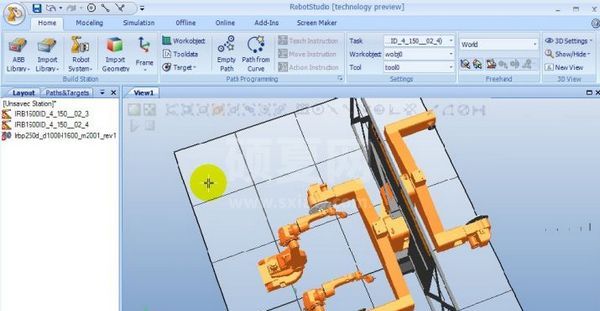 Abb机器人仿真软件(ABB RobotStudio)绿色破解版