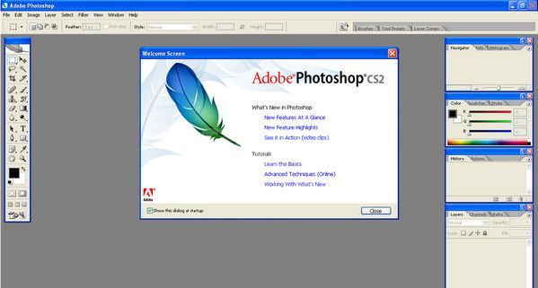 Adobe Photoshop CS2下载_Photoshop中文版cs2绿色版