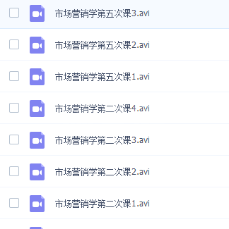 市场营销专业课程视频完整版(百度云)