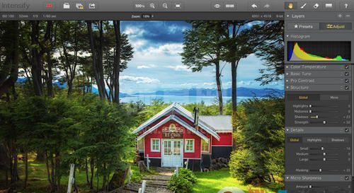 Intensify For Mac图片后期处理工具 V1.2.3官方正式版