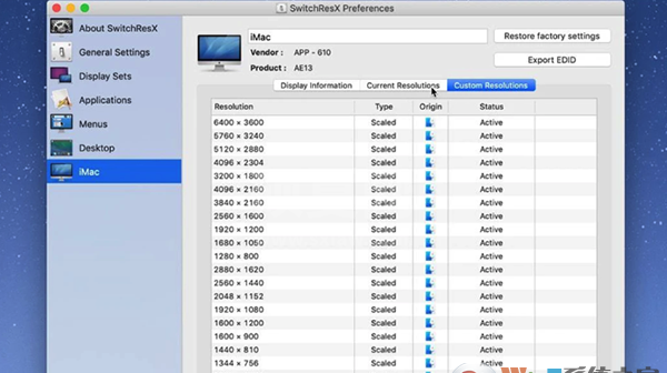 SwitchResX MAC版下载|SwitchResX for Mac V4.11.2a1修复版