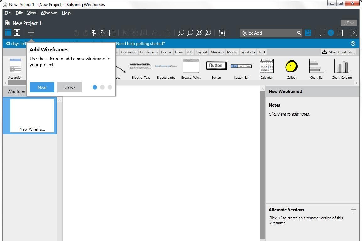 Balsamiq Wireframes线框图软件