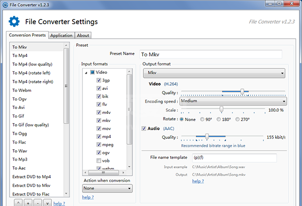 文件格式转换器File Converter