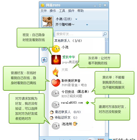 网易POPO通讯工具