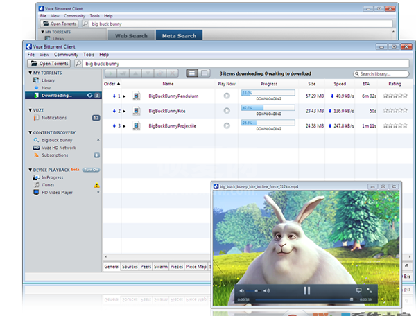 Vuze毒蛙BT下载器