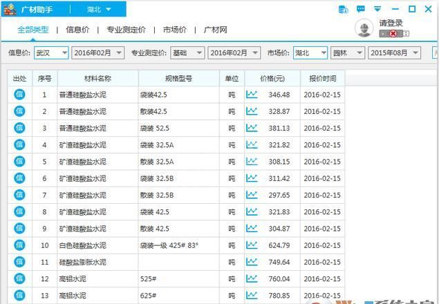 广材助手(建材价格查询工具)