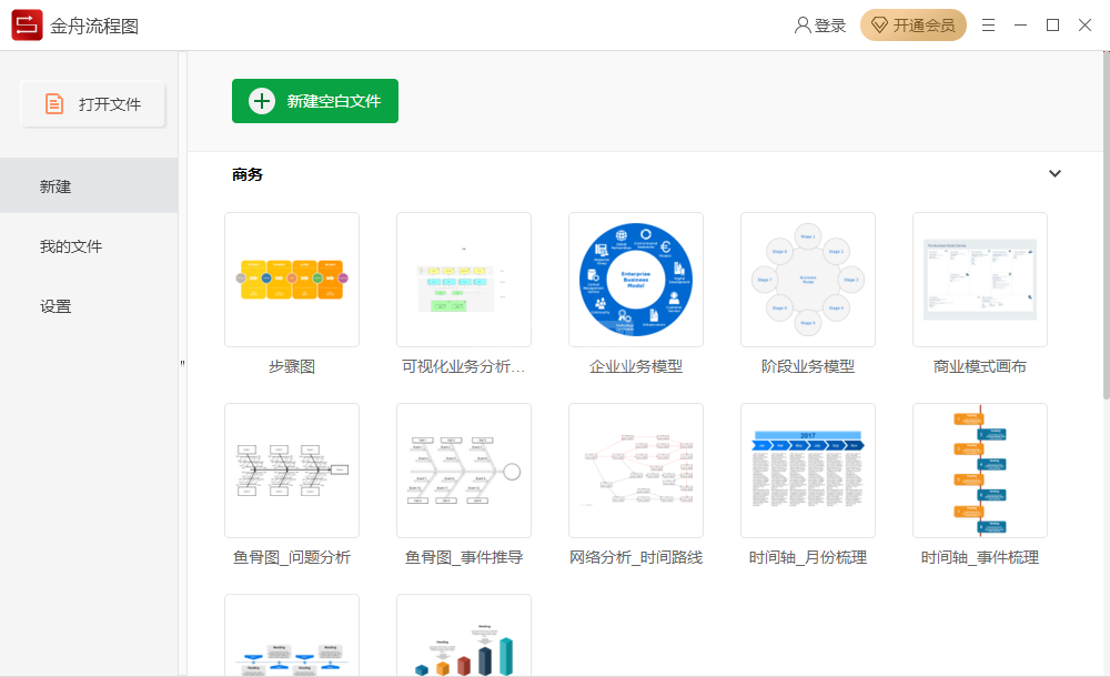 金舟流程图纯净版