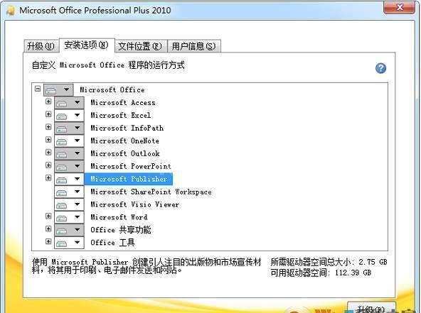 MicroSoft Publisher 2010简体中文版（附激活密钥）