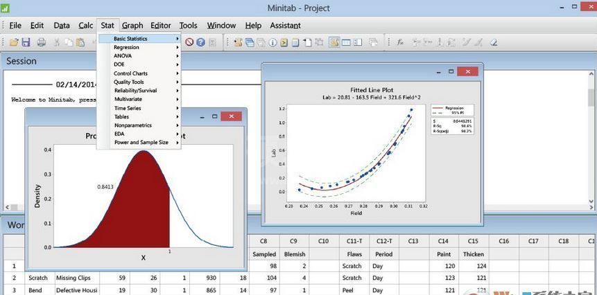 Minitab(质量统计分析)中文破解版 v19.1