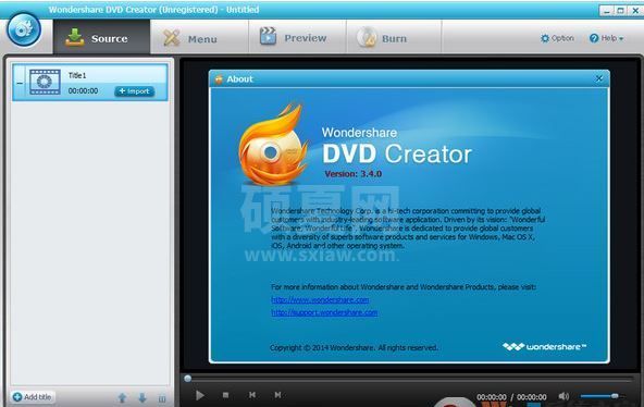 Wondershare DVD Creator（DVD刻录工具）v6.2.3 绿色汉化版