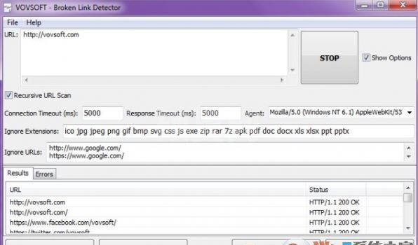 死链检测工具_VovSoft Broken Link Detector 死链检测 v2.6 英文破解版