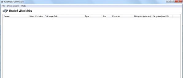 OSFMount中文版_OSFMount（虚拟光驱）v3.0.1005 绿色中文版