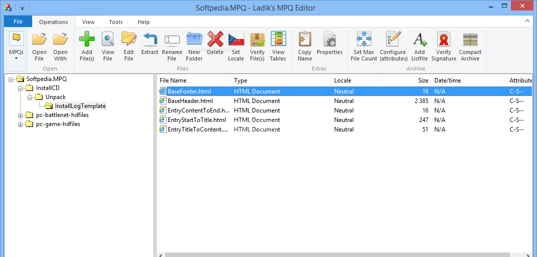 Ladiks MPQ Editor(MPQ文件编辑管理软件) V3.6.0中文版